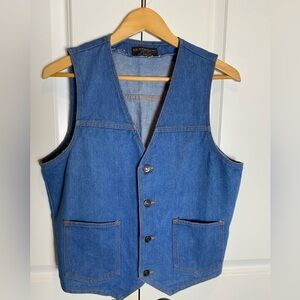 Vintage-Retro Denim Vest